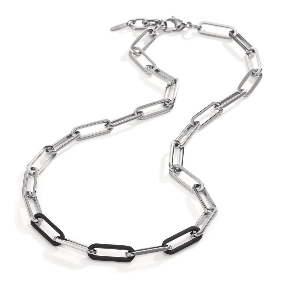 Collier Acier inoxydable, Carbone 45-48 cm