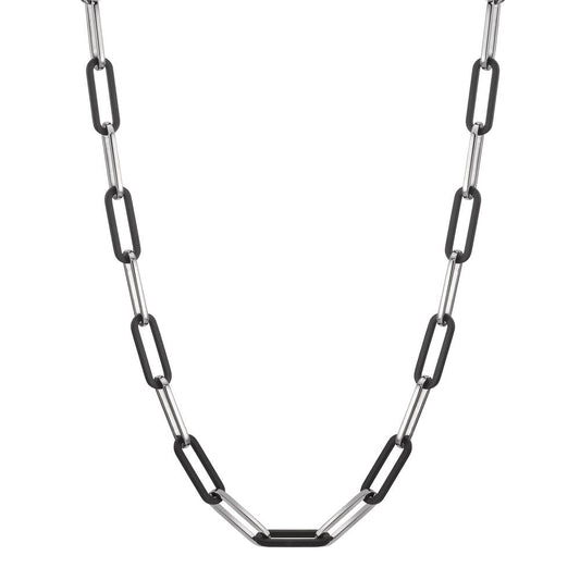 Collier Roestvrijstaal, Carbon 45-48 cm