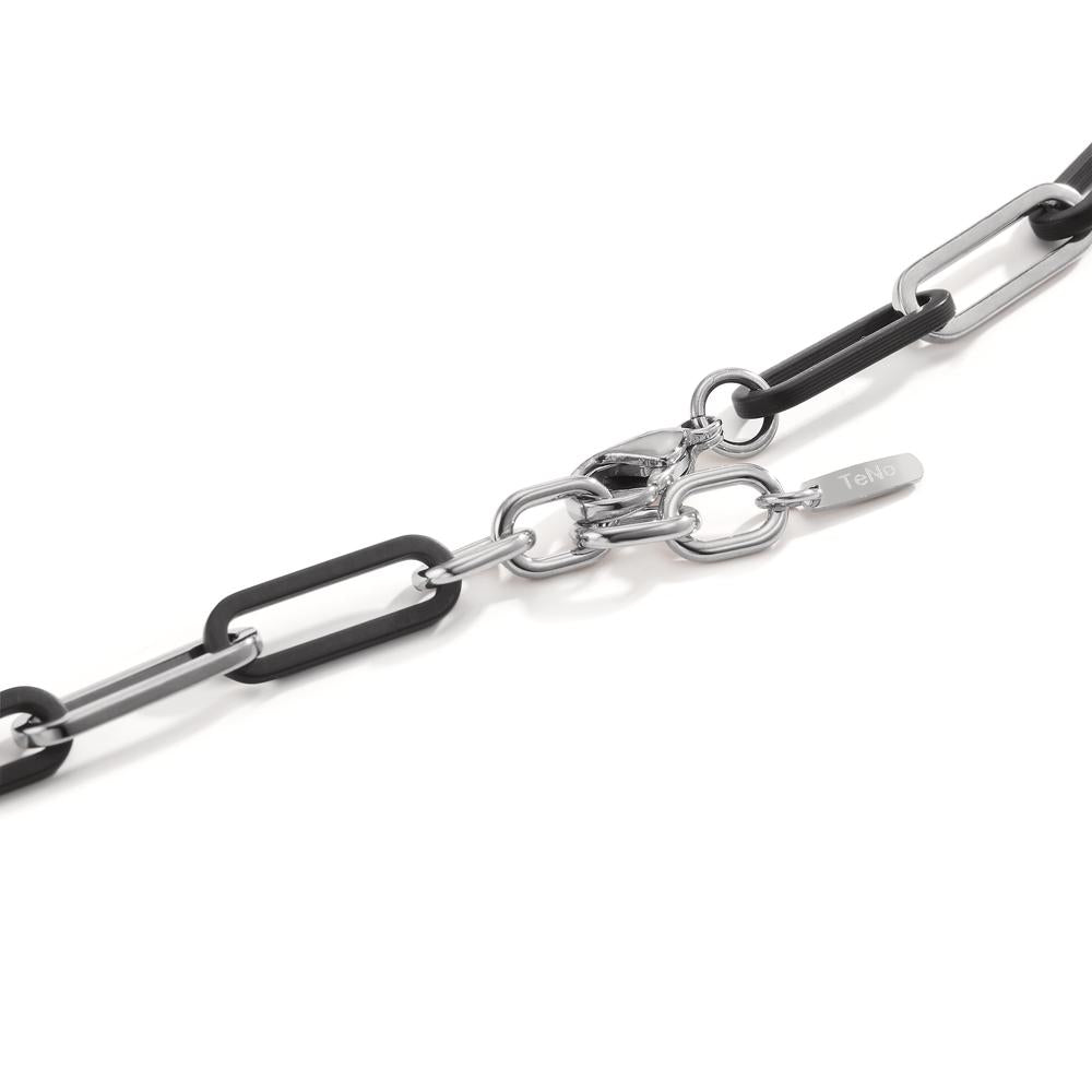 Collier Roestvrijstaal, Carbon 45-48 cm