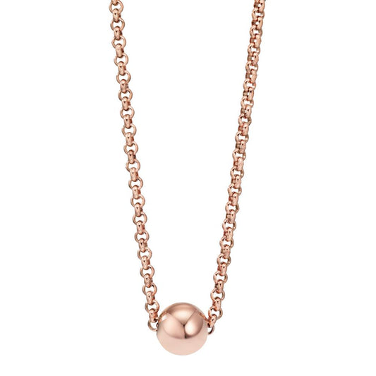 Collier Acier inoxydable rosé PVD 45-50 cm Ø4 mm