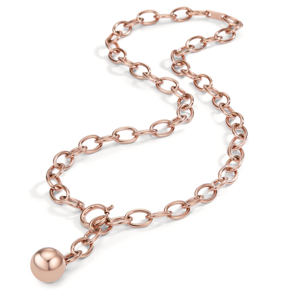 Collier Acier inoxydable rosé PVD 55 cm