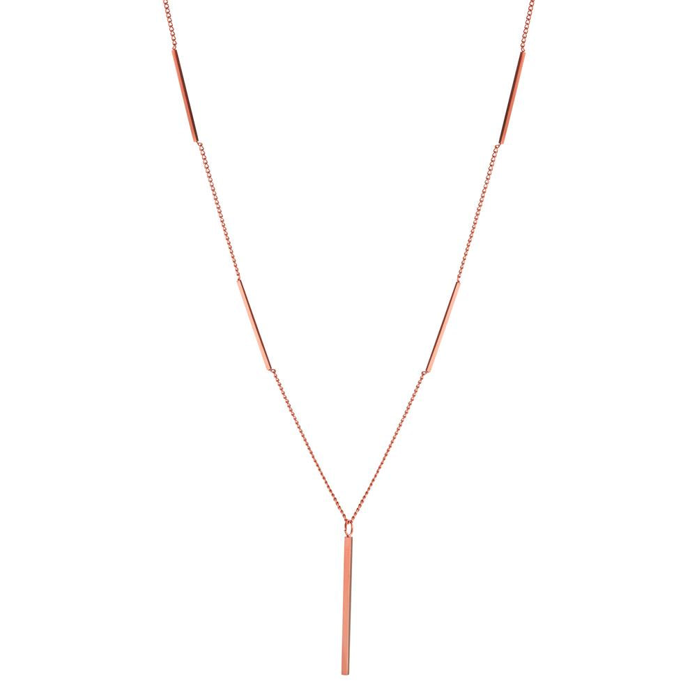 Collier Acier inoxydable rosé PVD 41-47 cm