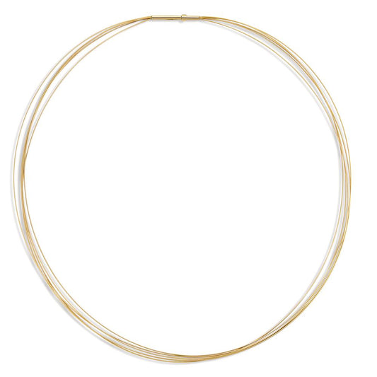 Collier Roestvrijstaal Geel IP-gecoat 50 cm