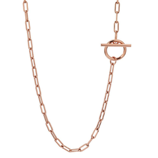 Collier Roestvrijstaal Rosé IP-gecoat 44 cm