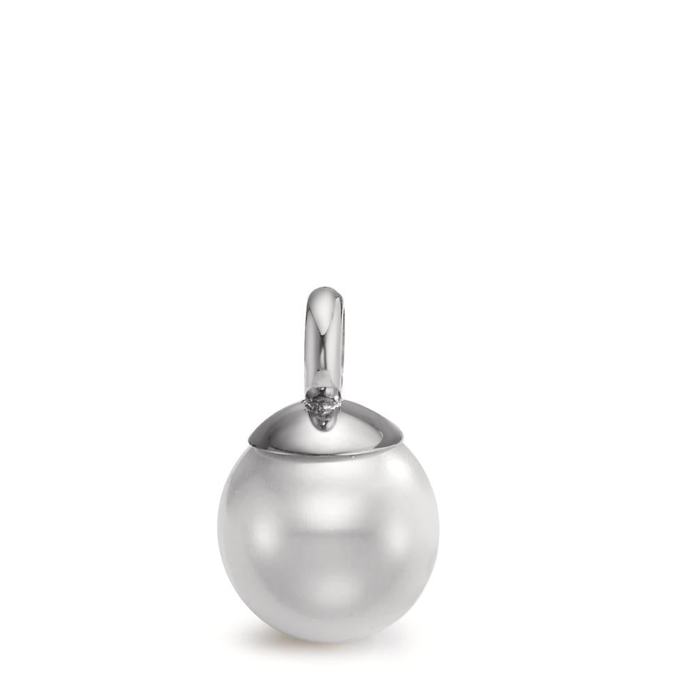 Pearl Drop Anhänger Arya, Edelstahl mit Muschelperle Ø9mm