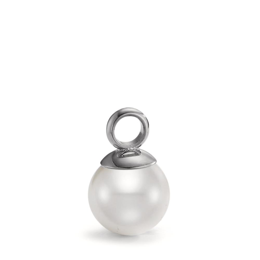 Pearl Drop Anhänger Arya, Edelstahl mit Muschelperle Ø9mm