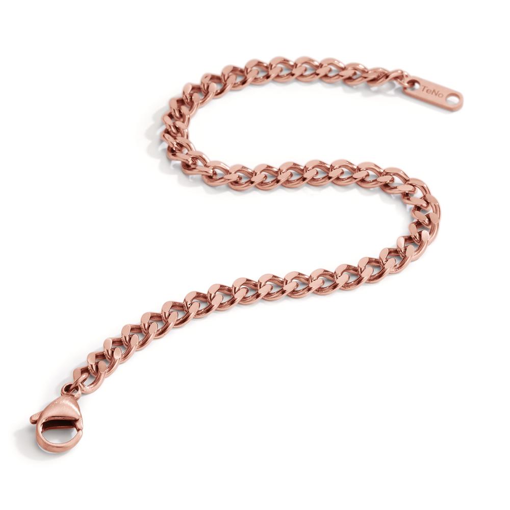 Bracelet Acier inoxydable rosé PVD 21-22 cm