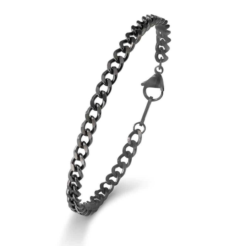 Bracelet Acier inoxydable gris PVD 21-22 cm