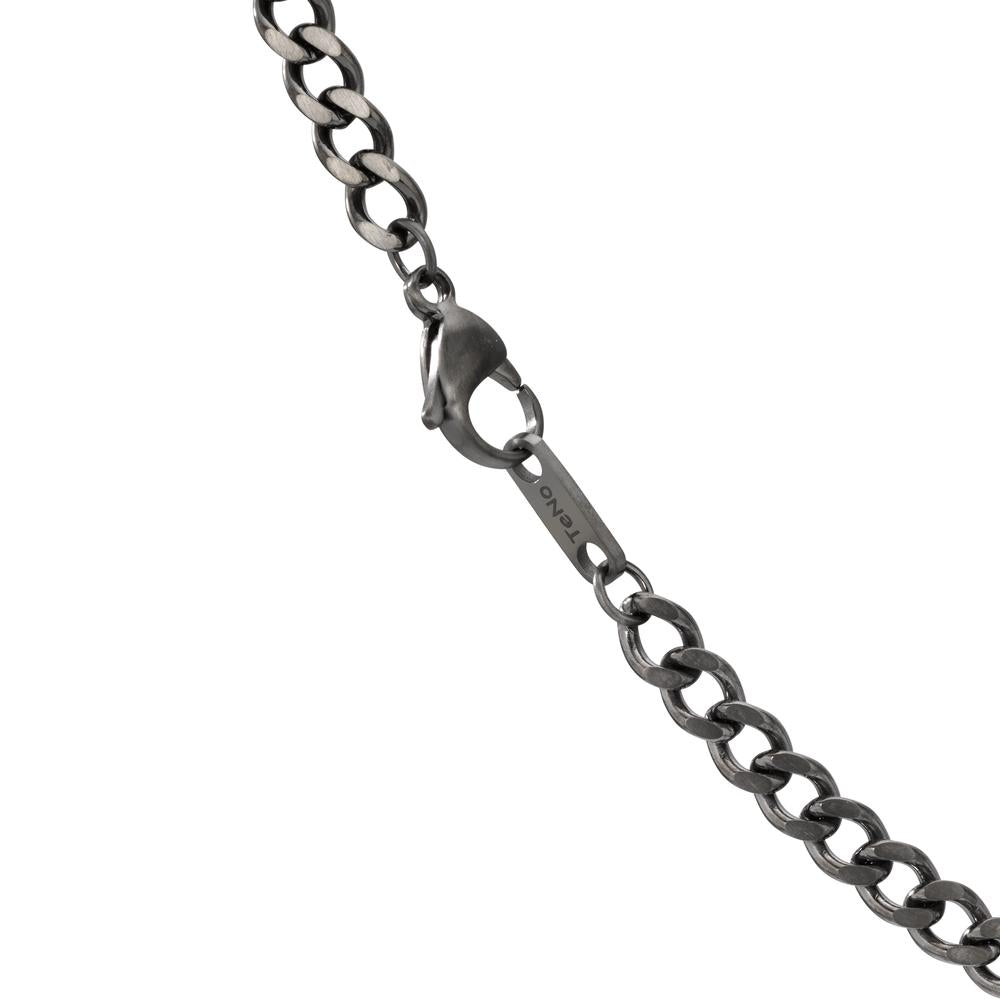 Collier Roestvrijstaal Grijs IP-gecoat 50-51 cm