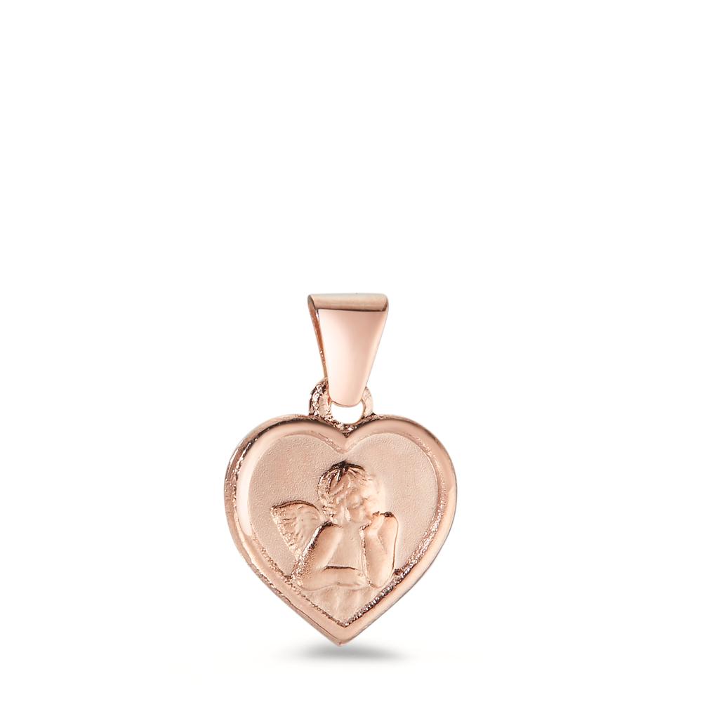 Pendentif Or rouge 14K Ange gardien Ø9 mm