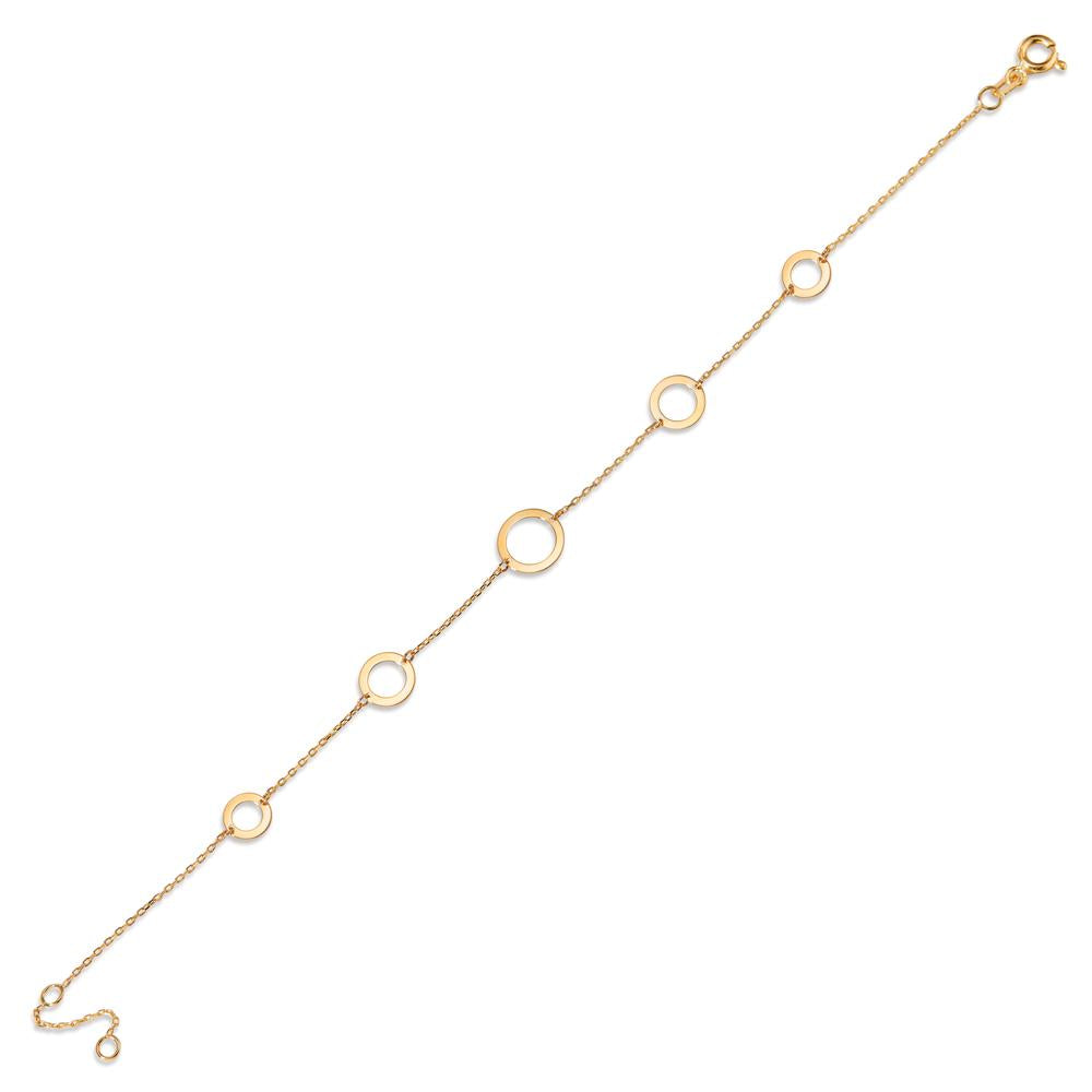 Bracelet Or jaune 14K 17-19 cm