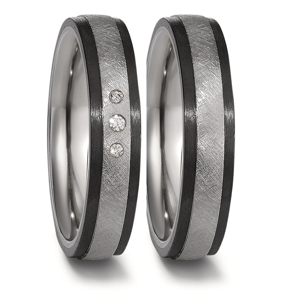 Partnerring Titanium, Carbon