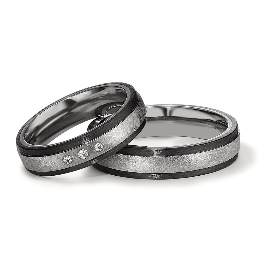 Partnerring Titanium, Carbon