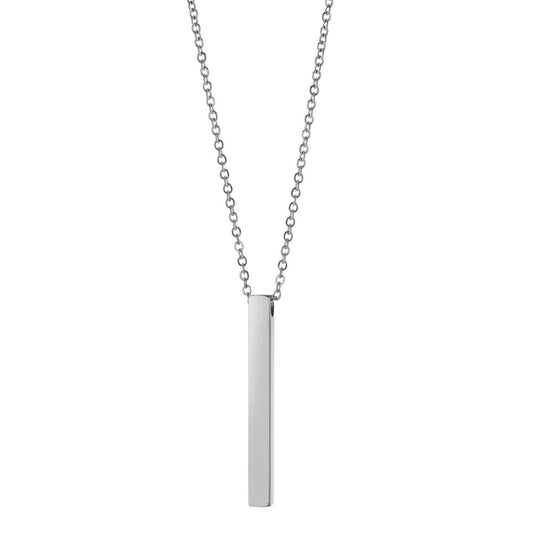 Chaînette avec pendentif Acier inoxydable 50-55 cm