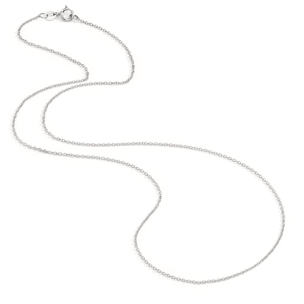 Chaînette Or blanc 9K 36 cm