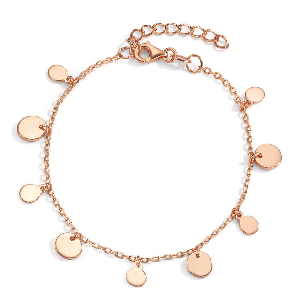 Armband Zilver Rosé Verguld 15.5-18 cm