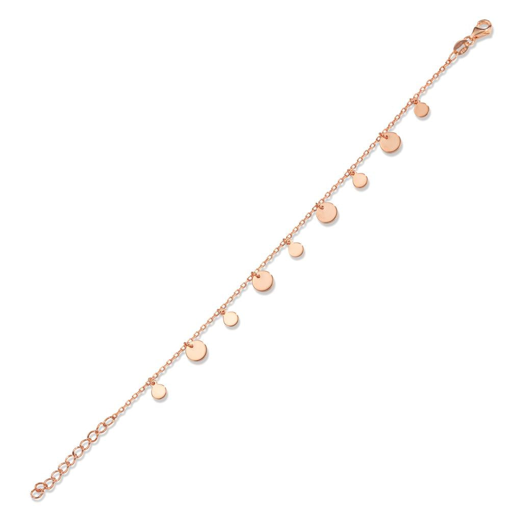 Armband Zilver Rosé Verguld 15.5-18 cm