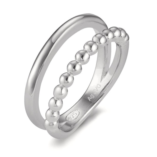 Bague Argent Rhodié