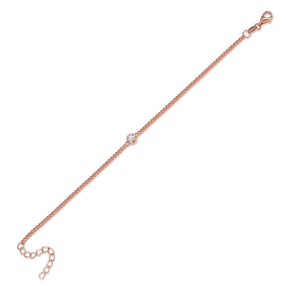 Armband Zilver Zirkonia Rosé Verguld 16-19 cm