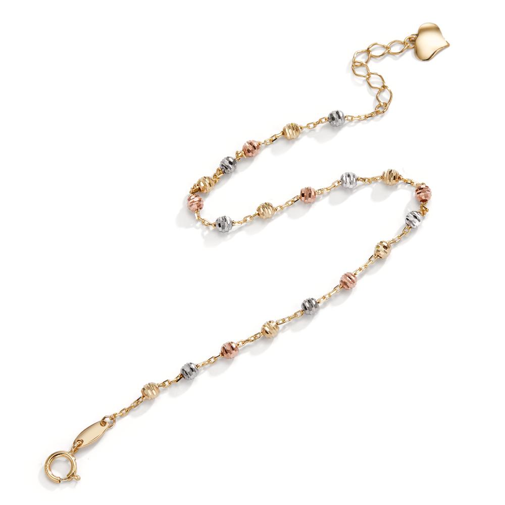 Bracelet Or jaune 14K, Or blanc 14K, Or rouge 14K 17-19 cm