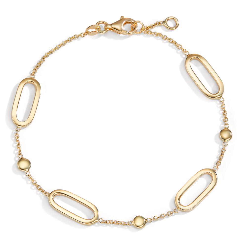 Armband 585/14 K Gelbgold verstellbar