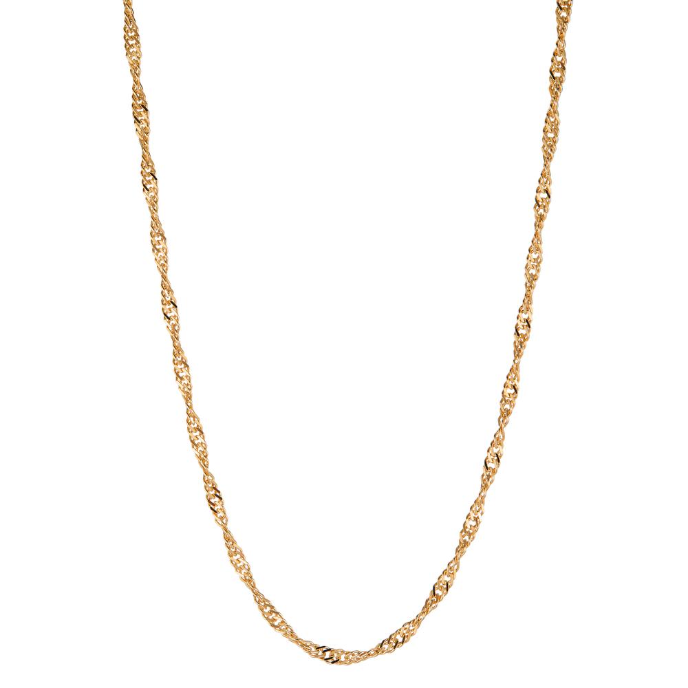 Collier 585/14 krt geel goud 42 cm Ø2.4 mm