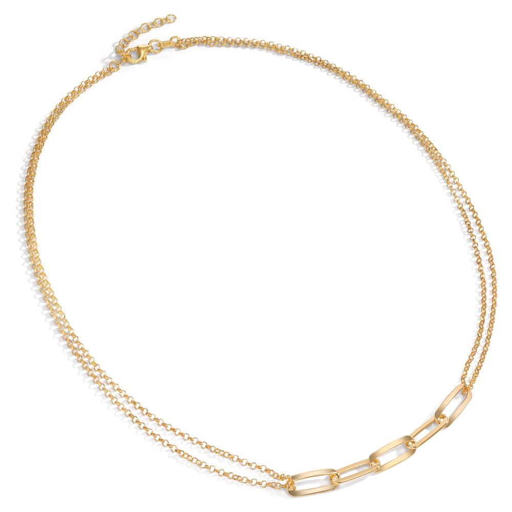 Collier Zilver Geel Verguld 42-45 cm