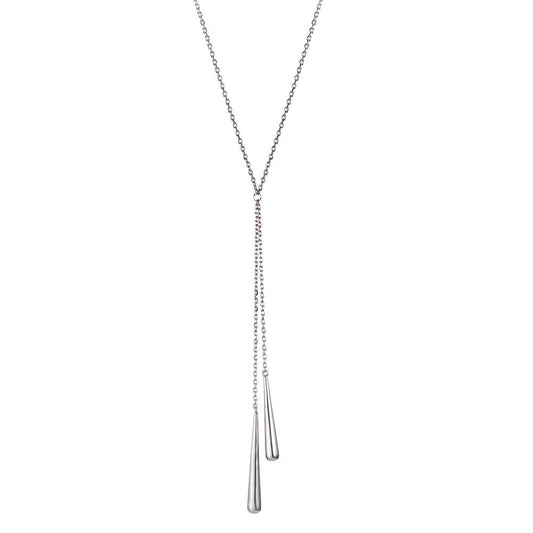 Collier Zilver Gerhodineerd 39-45 cm