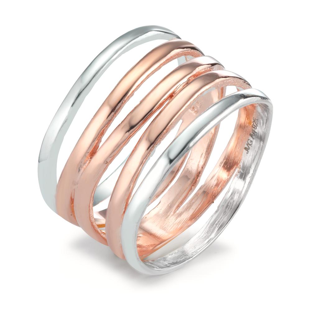 Ring Zilver Rosé Bi-color