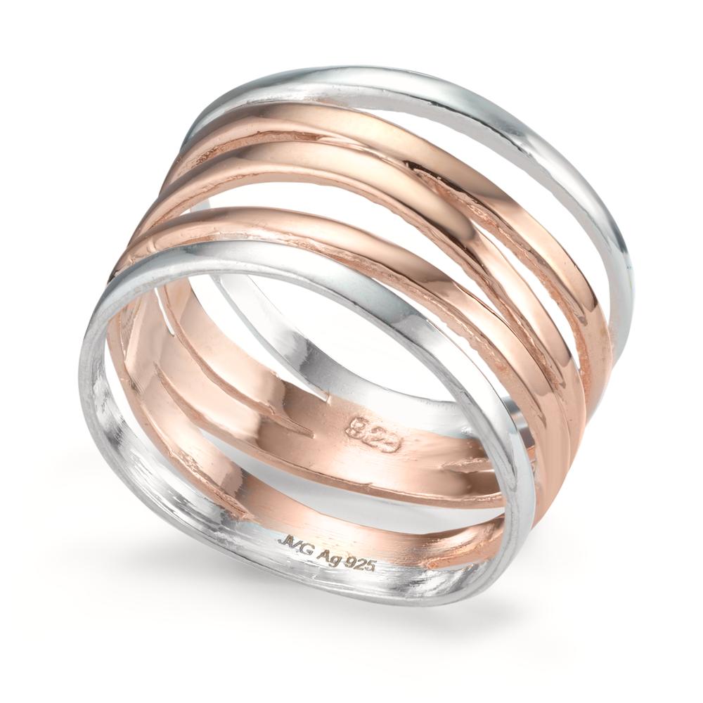 Ring Zilver Rosé Bi-color