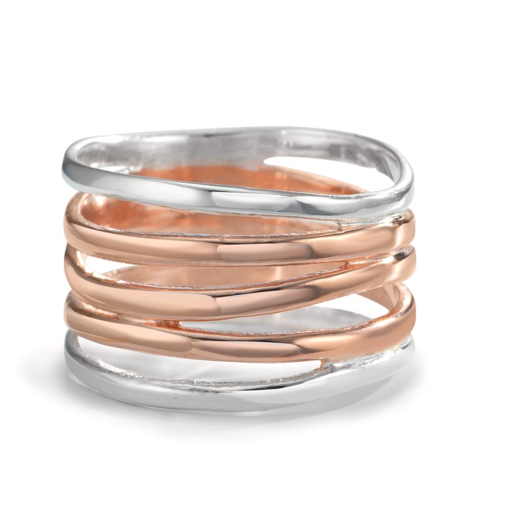 Ring Zilver Rosé Bi-color