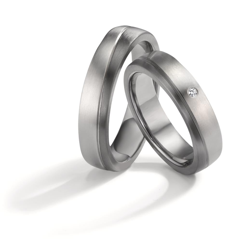 Partnerring 999 Tantaal, 950 Platina