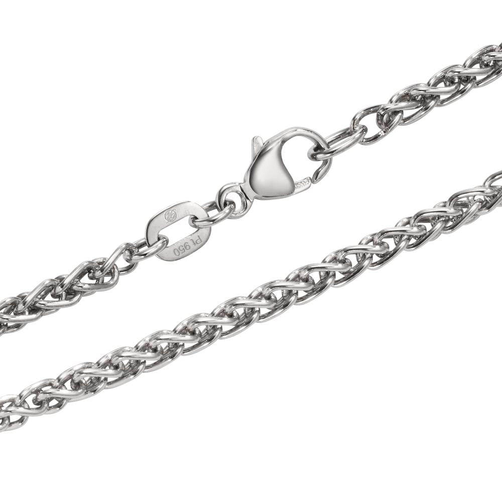 Bracelet Platine 950 20 cm