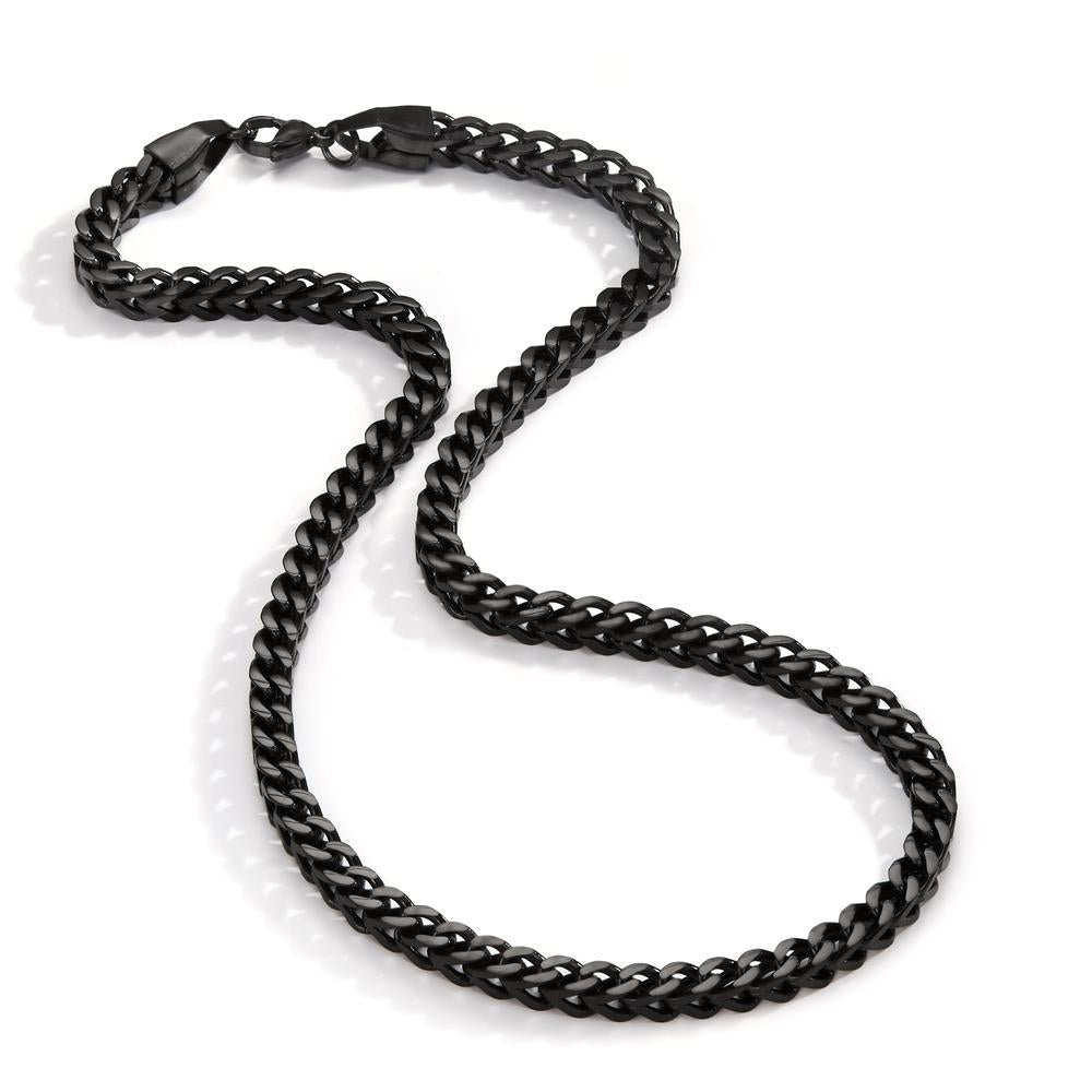 Collier Edelstahl schwarz IP beschichtet