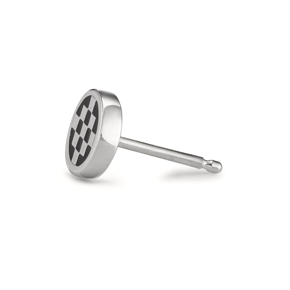 Clous d'oreille à l'unité Argent Émaillé Ø7 mm