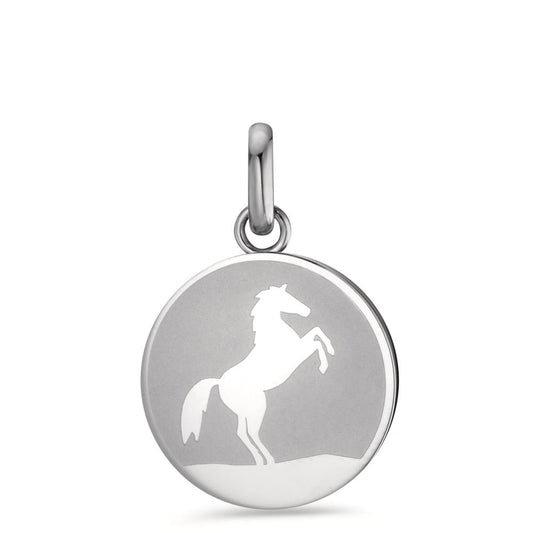 Pendentif Acier inoxydable Cheval Ø18 mm