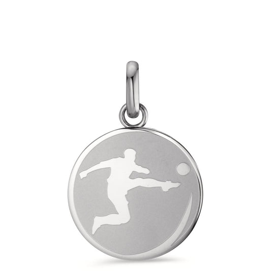 Pendentif Acier inoxydable Football Ø18 mm