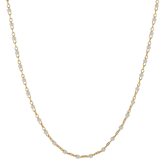 Collier Bronze verstellbar Miyuki-Perlen