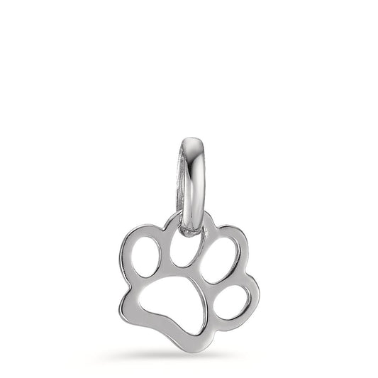 Pendentif Argent Rhodié Patte Ø8 mm