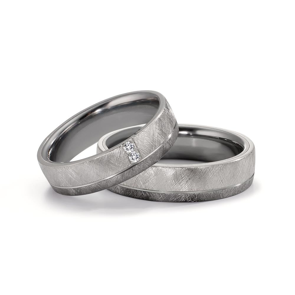 Partnerring 999 Tantaal, 950 Platina