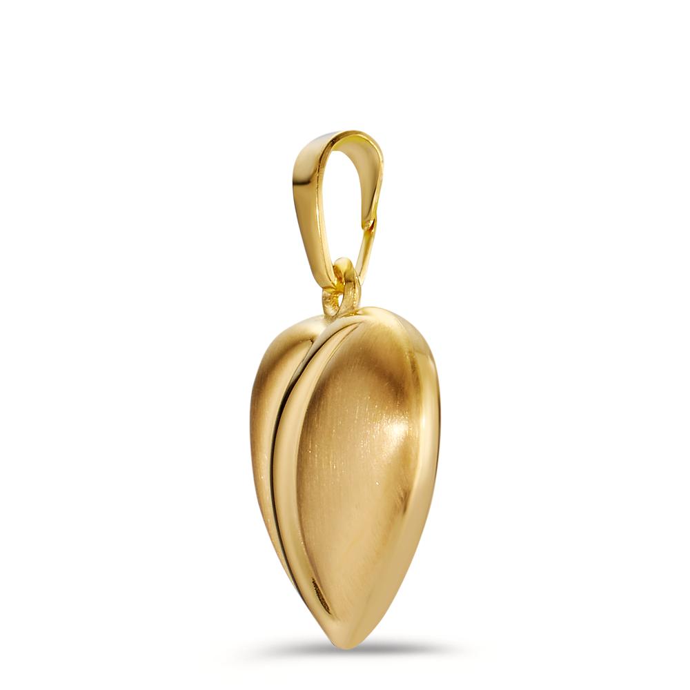 Pendentif Or jaune 18K Coeur Ø14 mm