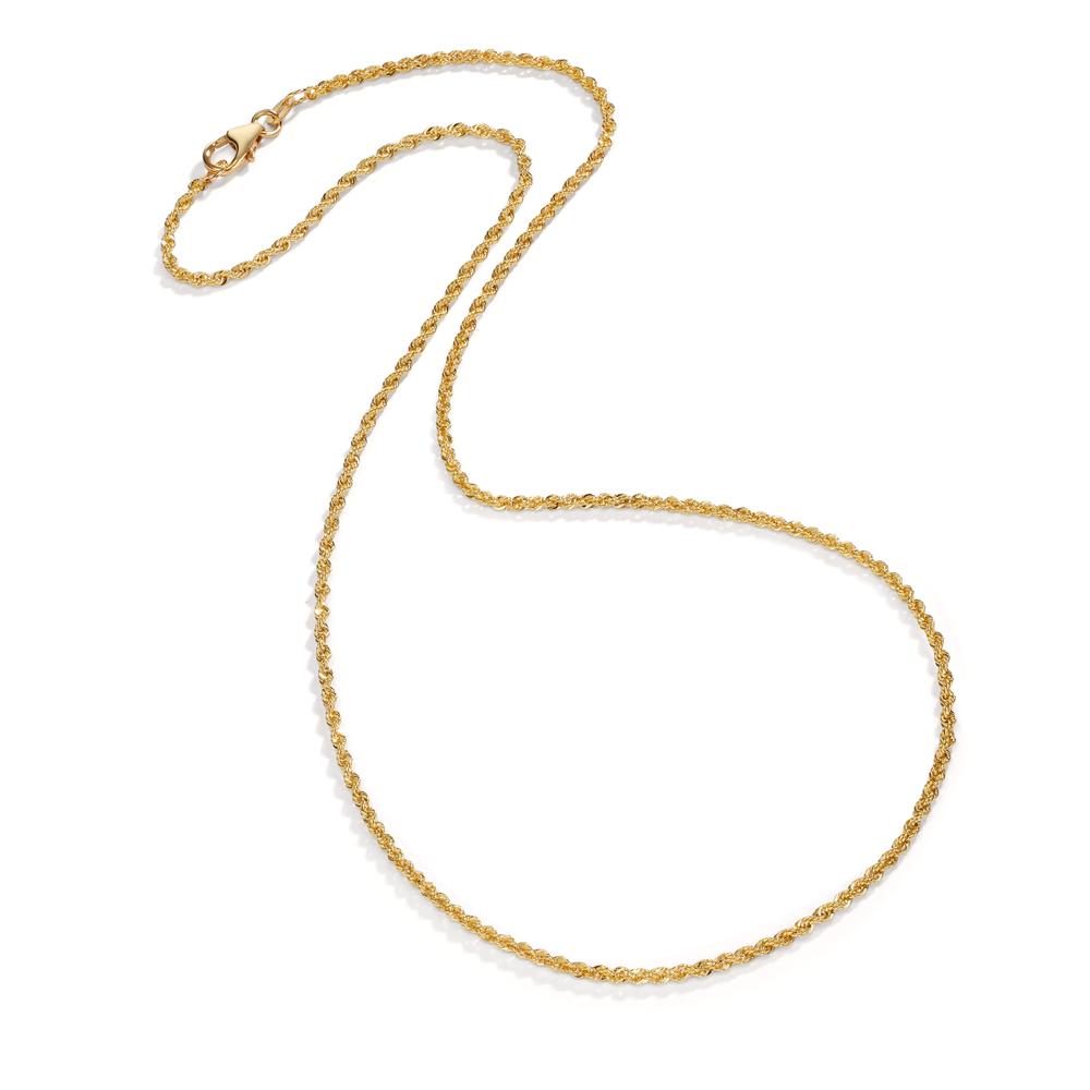 Collier 585/14 krt geel goud 42 cm