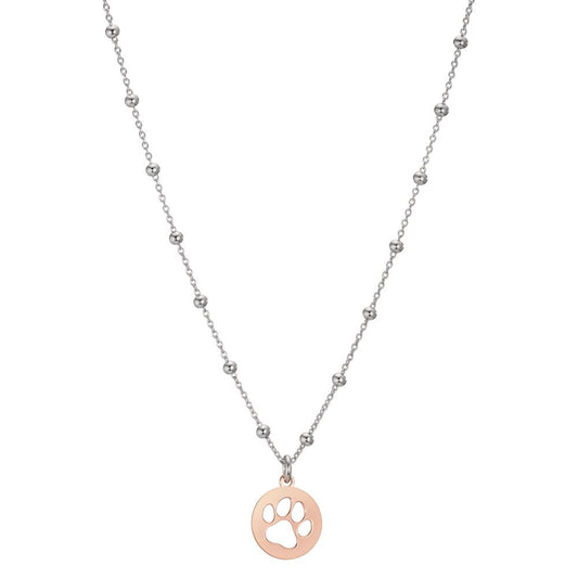 Collier Zilver Rosé Bi-color Poot 40-44 cm