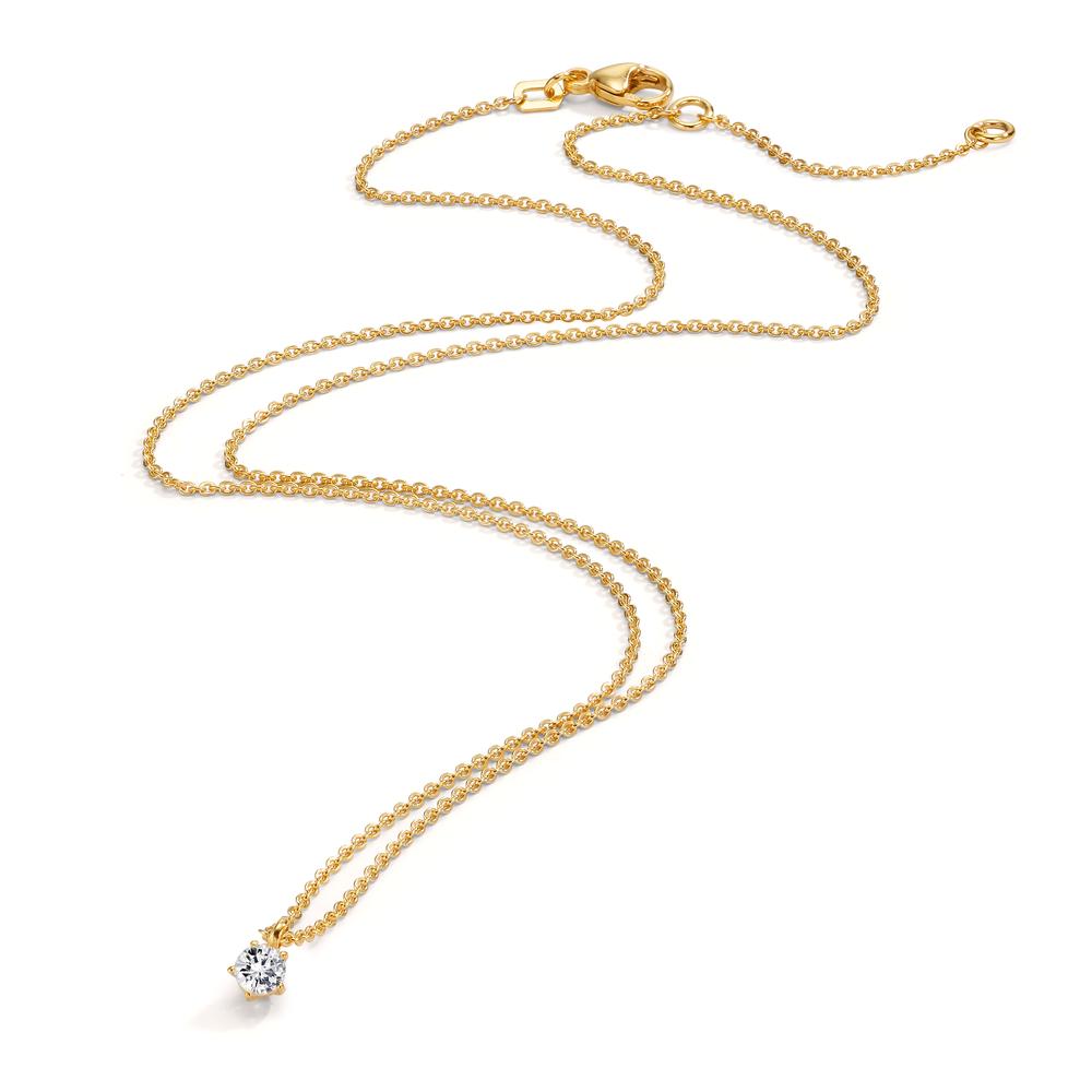 Collier Or jaune 9K Zircone 42-45 cm