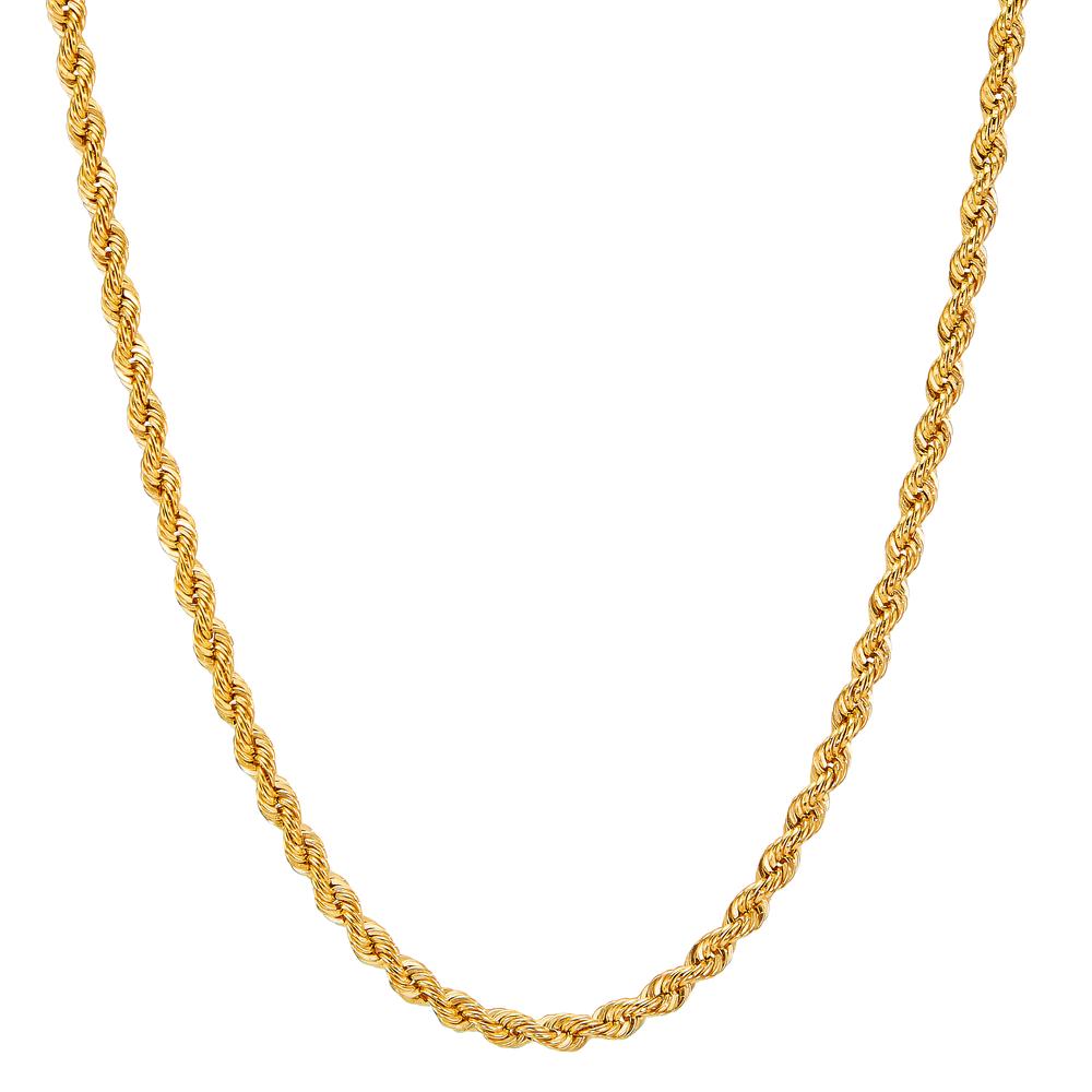 Collier 585/14K geel goud 42 cm Ø2 mm