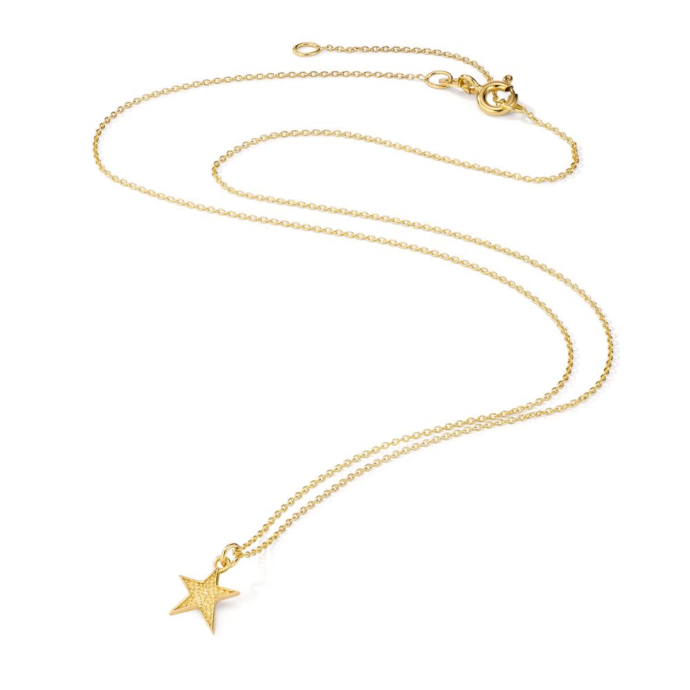 Collier 585/14K geel goud Ster 39-42 cm