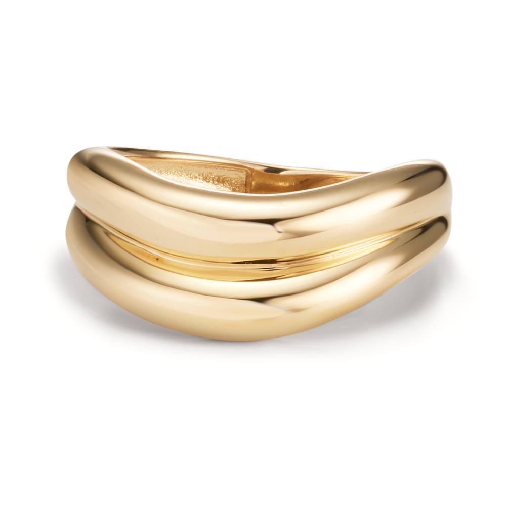 Fingerring Bronze vergoldet